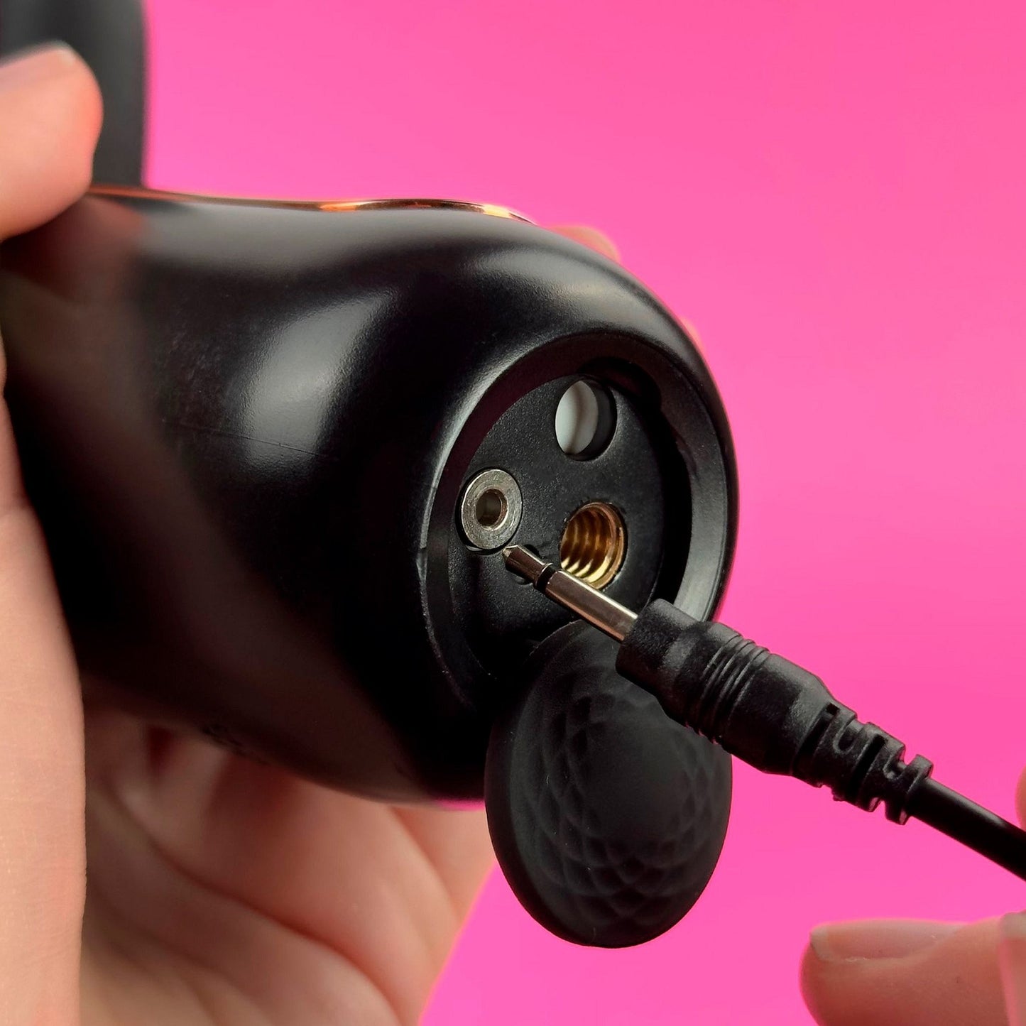 Adaptive Rabbit Vibrator with Suction Cup and Powerful Thrusting Pleasure